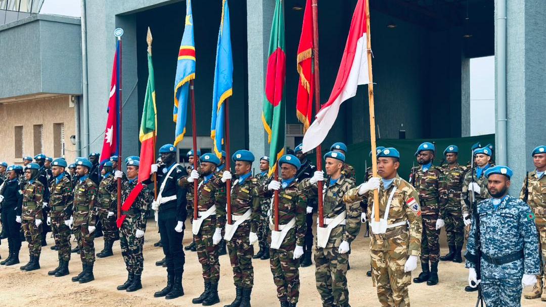 Visite du commandant de la Force de la MONUSCO à Bunia