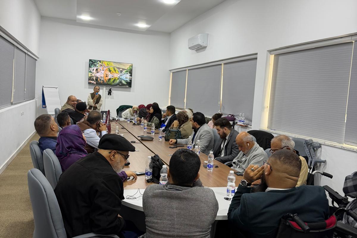 disability activists discuss representation with the UN