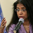 Ameerah Haq Special Representative of the Secretary-General to UNMIT, January 2010–June 2012