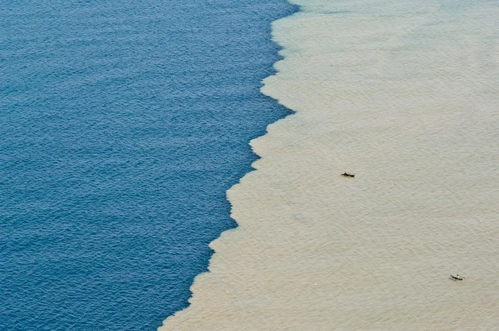 Timor Sea during the rainy season