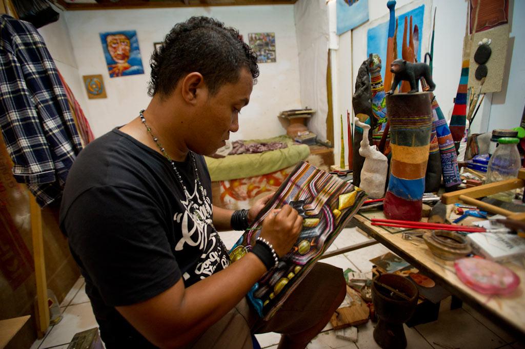 Young artists in Timor-Leste