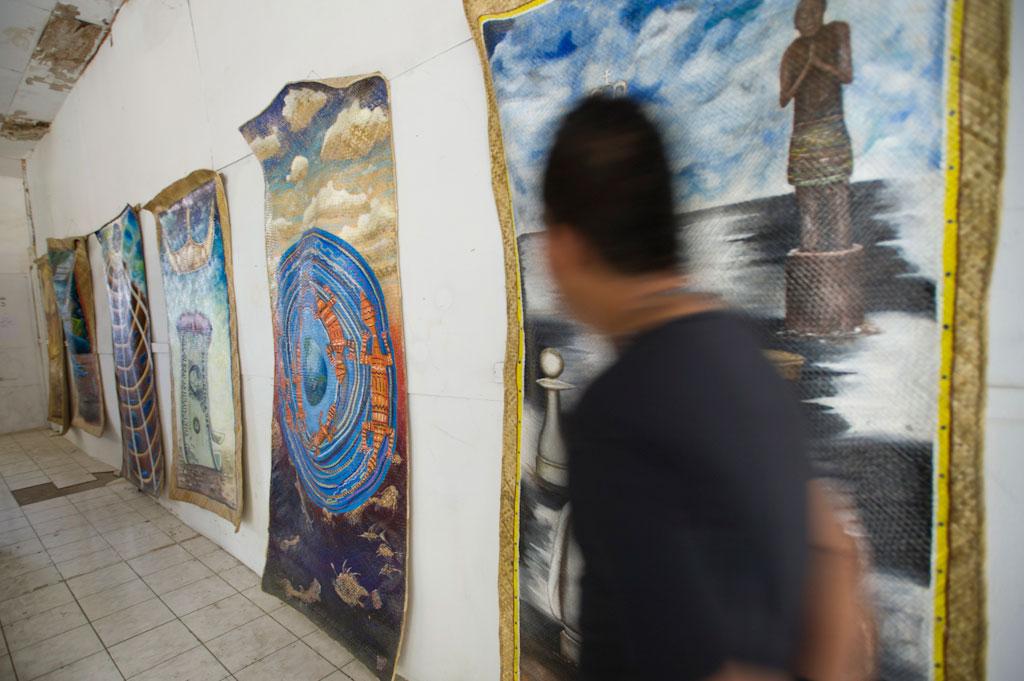 Young artists in Timor-Leste