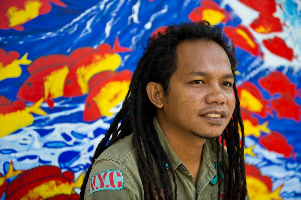 Young artists in Timor-Leste