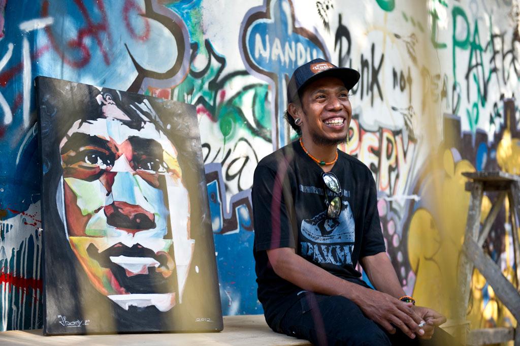 Young artists in Timor-Leste