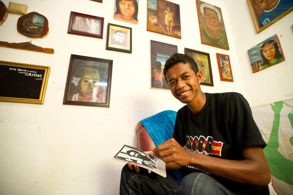 Young artists in Timor-Leste