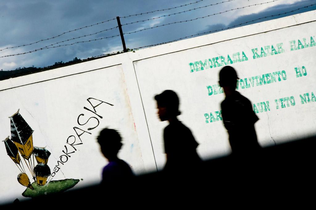 Grafitti street art in Dili, Timor Leste