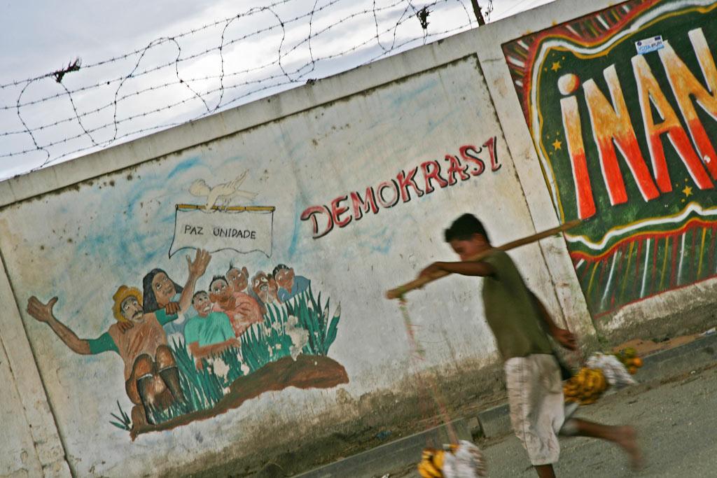Grafitti street art in Dili, Timor Leste