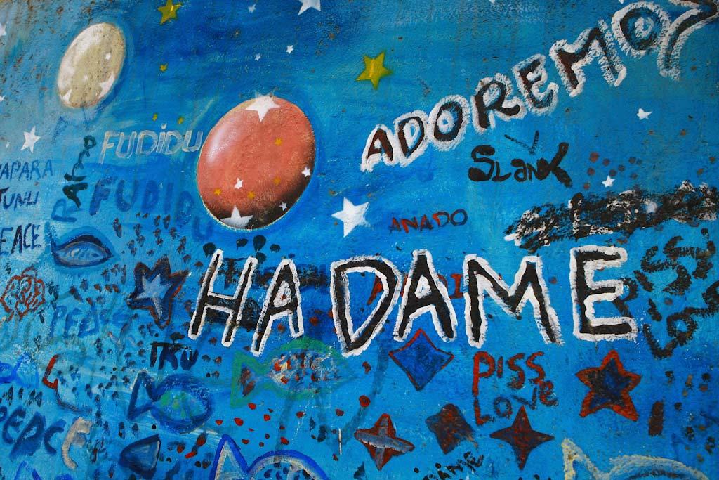 Grafitti street art in Dili, Timor Leste