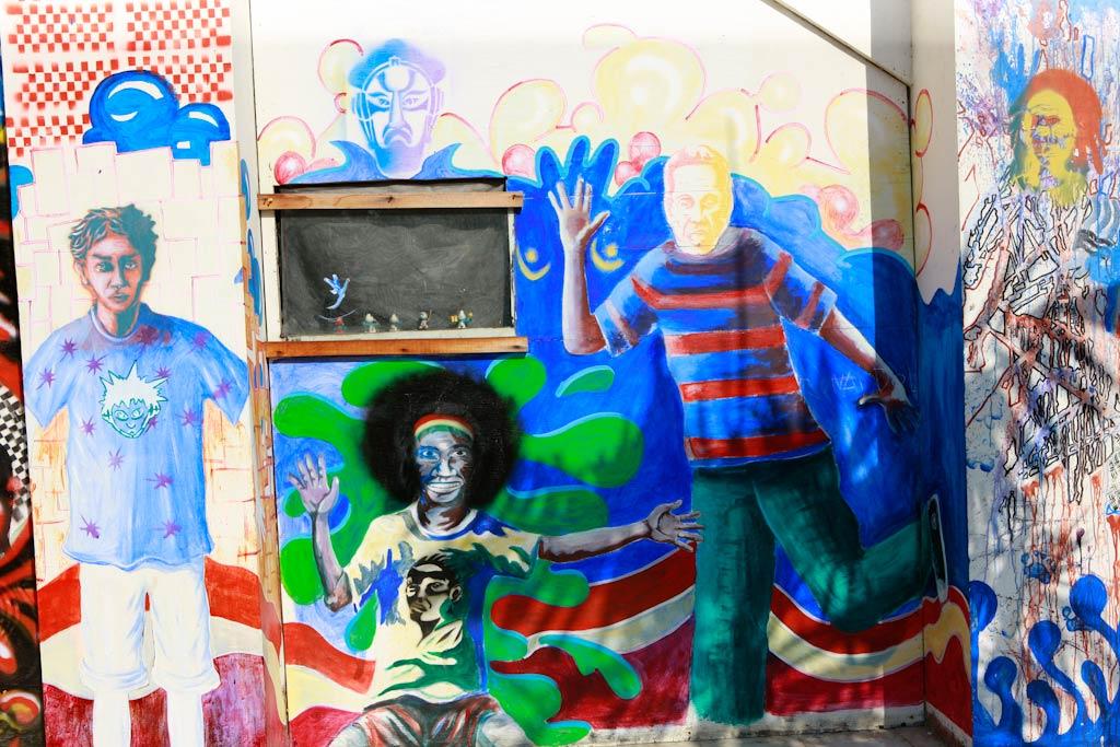 Grafitti street art in Dili, Timor Leste