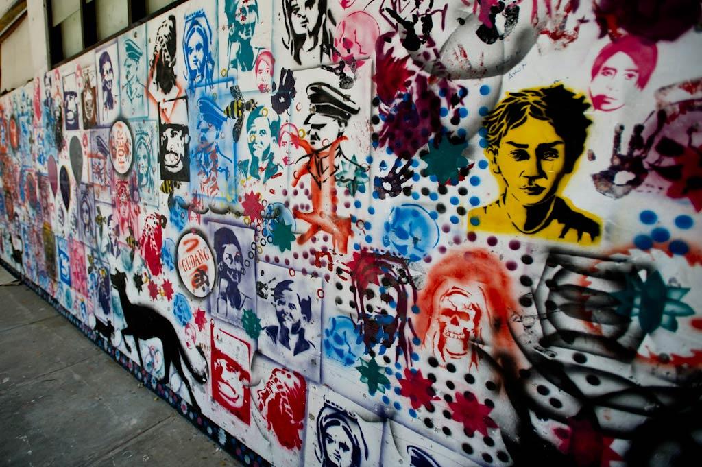 Grafitti street art in Dili, Timor Leste