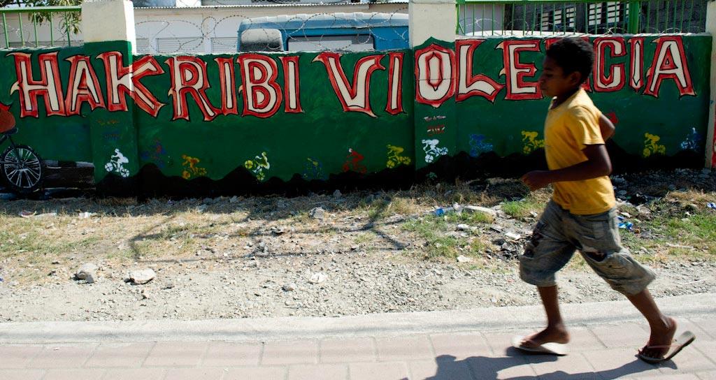 Grafitti street art in Dili, Timor Leste
